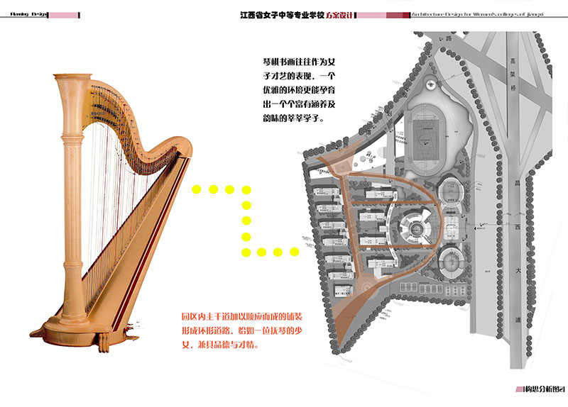 省女子中專新校區(qū)規(guī)劃設(shè)計理念